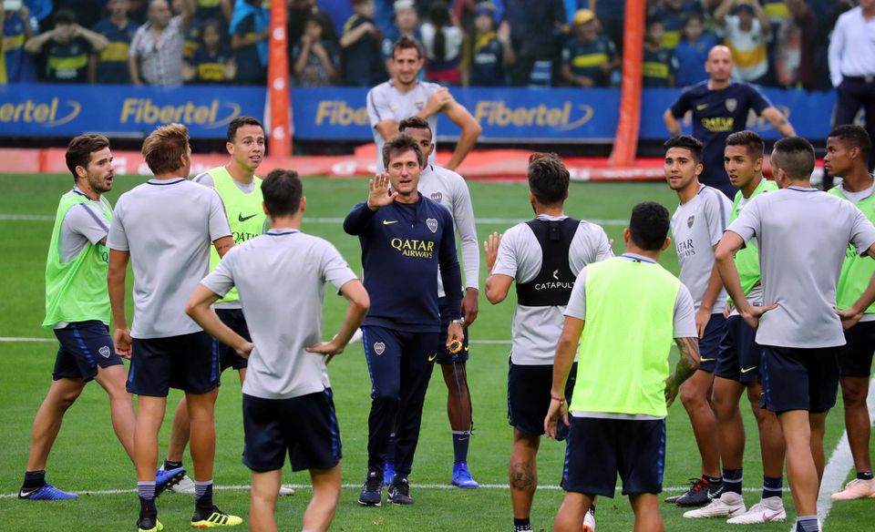 tréning Boca Juniors