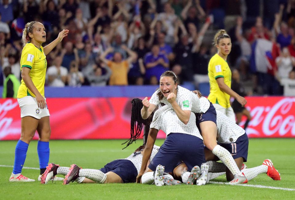 Francúzsko - Brazília v osemfinále MS žien vo futbale