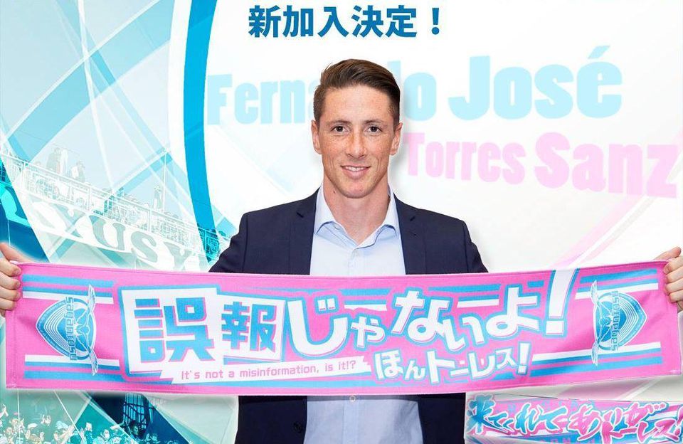 Fernando Torres novým hráčom japonskému mužstva Sagan Tosu