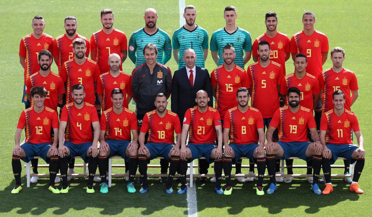 Španielsko (tímová fotografia)