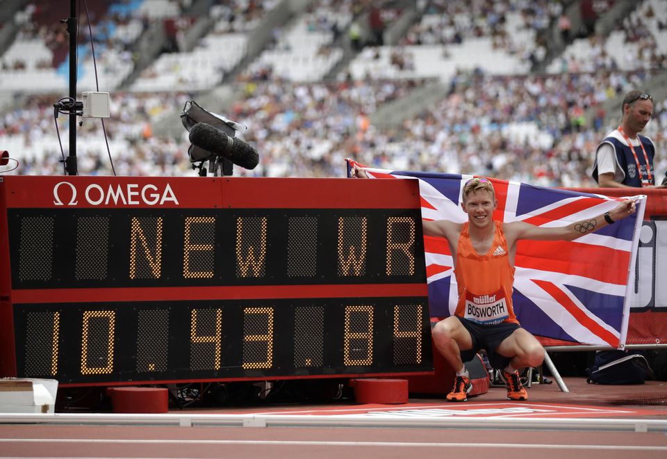 britský chodec Tom Bosworth vyhral na 3000 m vo svetovom rekorde