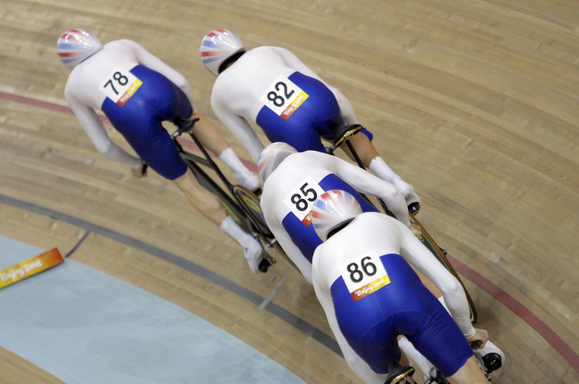 družstvo Veľkej Británie v časovke tímov na olympiáde 2012 v Londýne