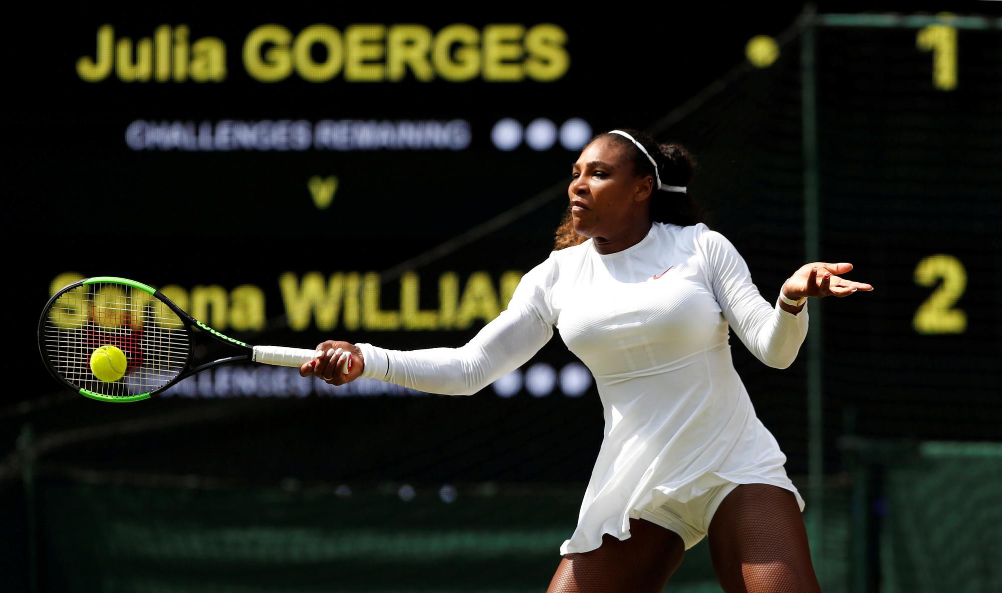 Americká tenistka Serena Williamsová.