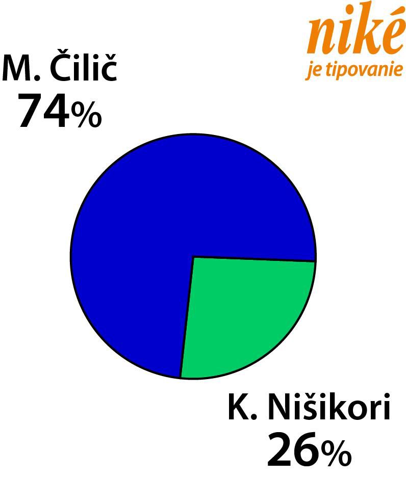 Graf Čilič - Nišikori