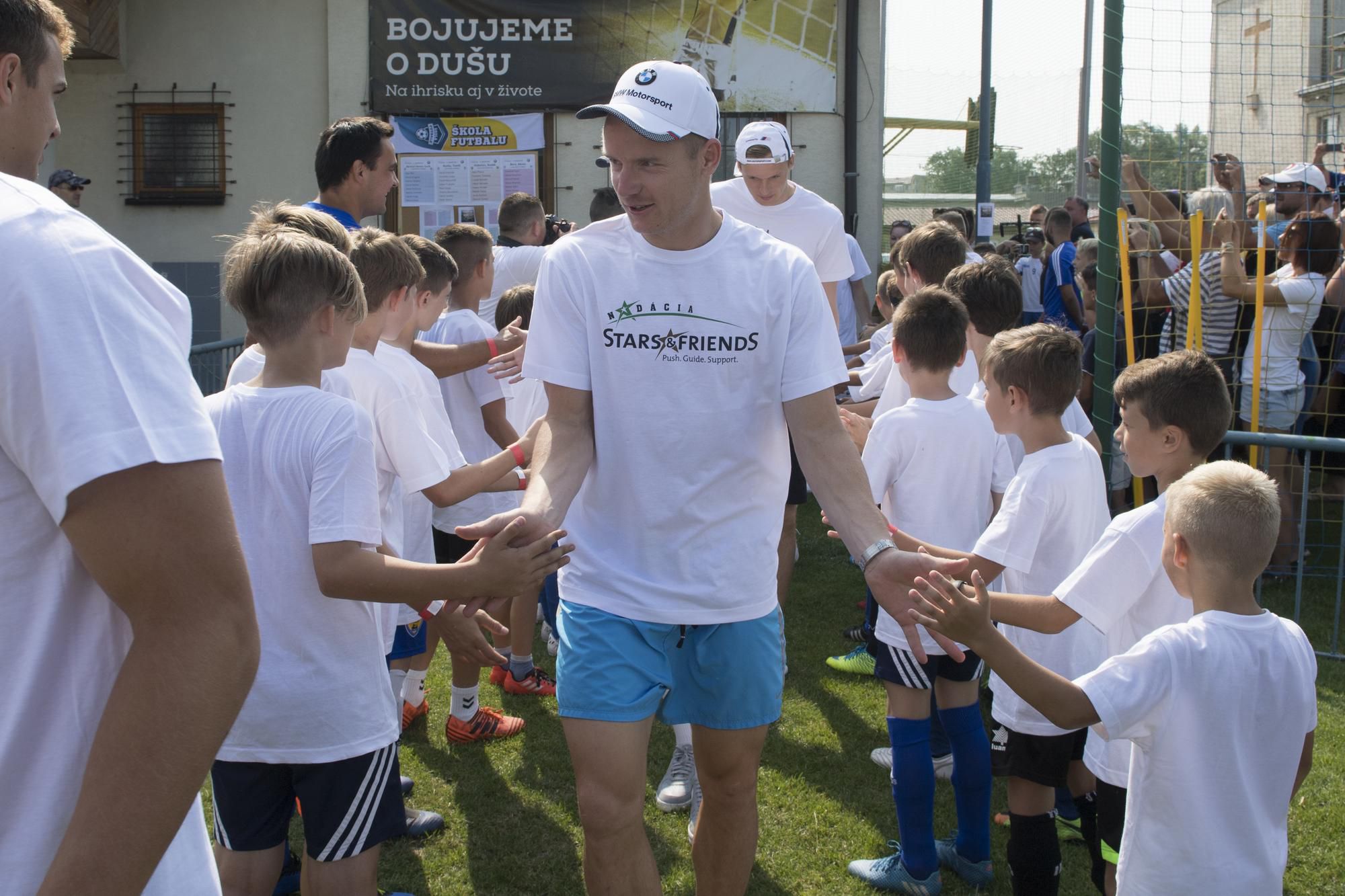 Tomáš Hubočan medzi mladými futbalovými talentami