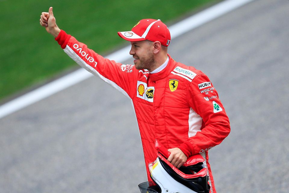 Víťaz kvalifikácie VC Číny Sebastian Vettel.