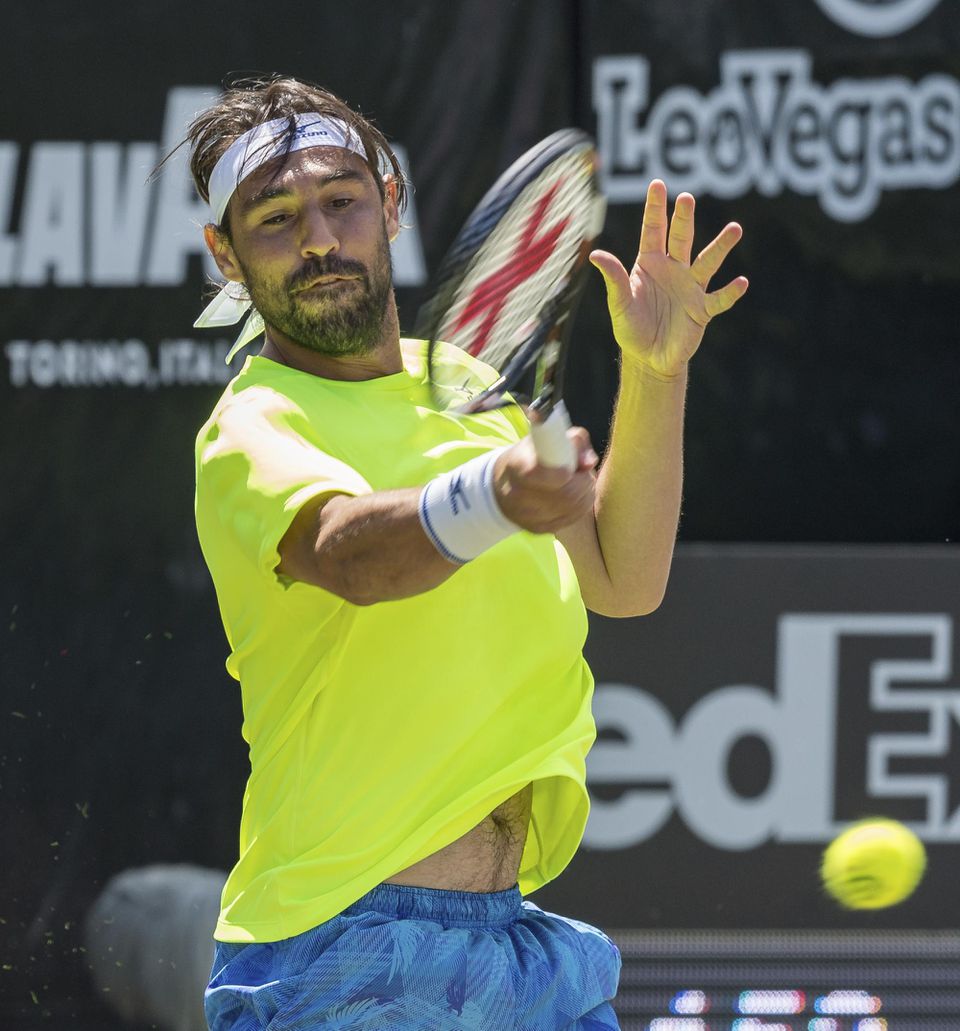 Cyperský tenista Marcos Baghdatis.