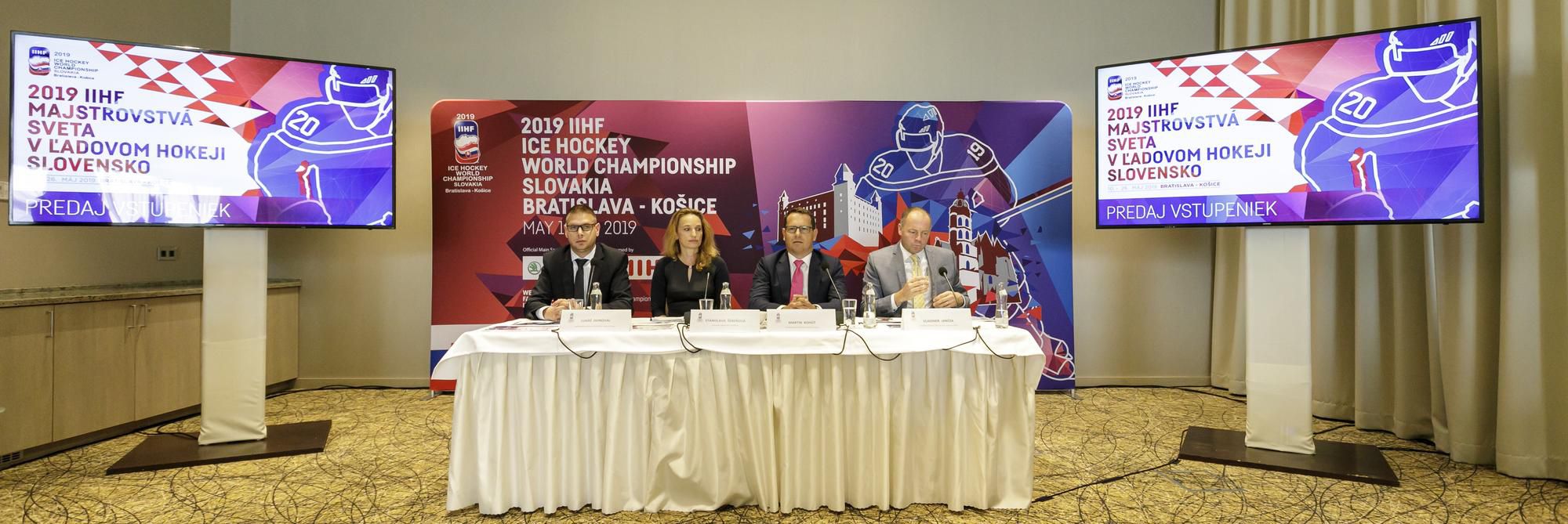 TK Organizačného výboru Majstrovstiev sveta v ľadovom hokeji 2019 v Bratislave