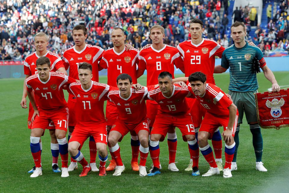 Futbalová reprezentácia Ruska.