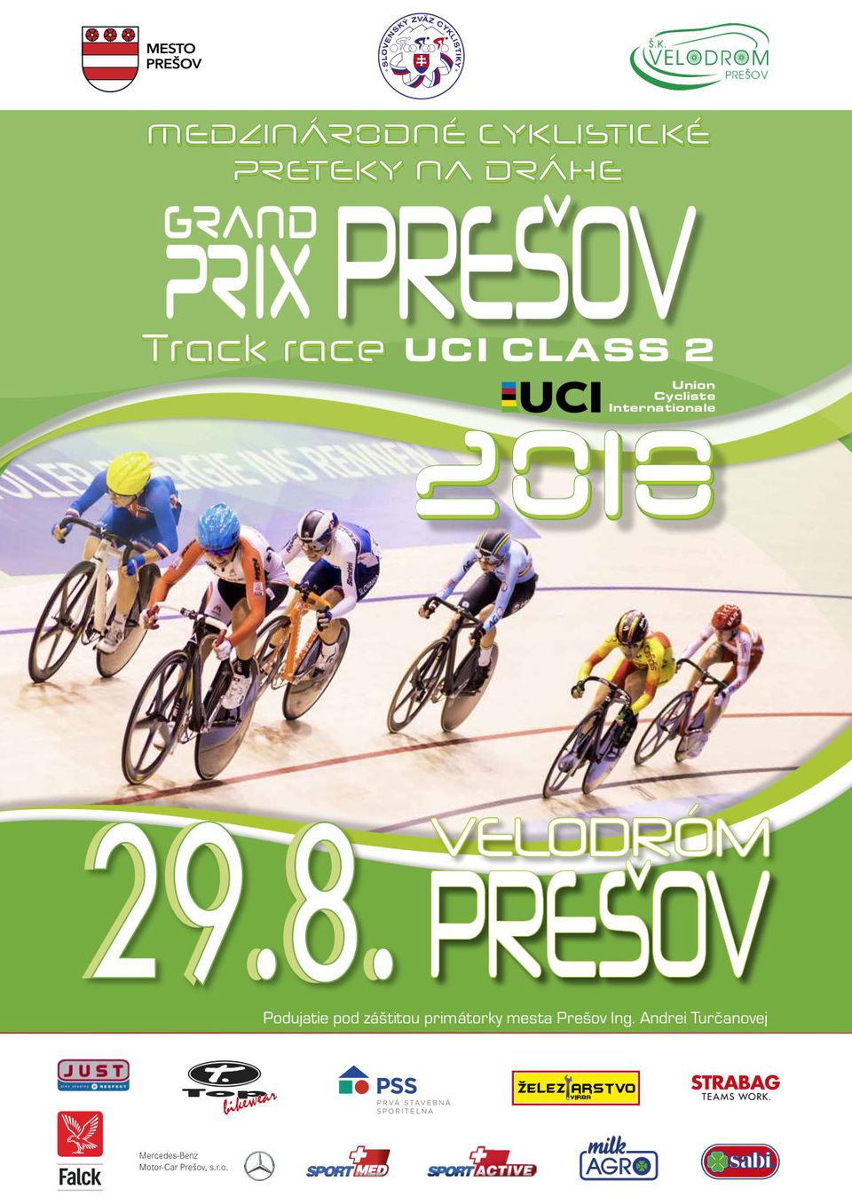 Dráhová cyklistika: Grand Prix mesta Prešov aj so silnou medzinárodnou účasťou.
