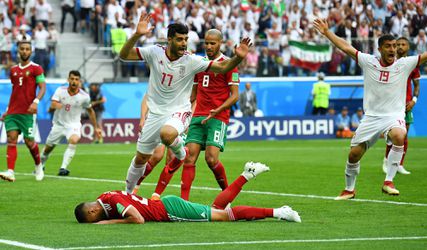 Maroko sa obralo o remízu s Iránom vlastným gólom v poslednej minúte