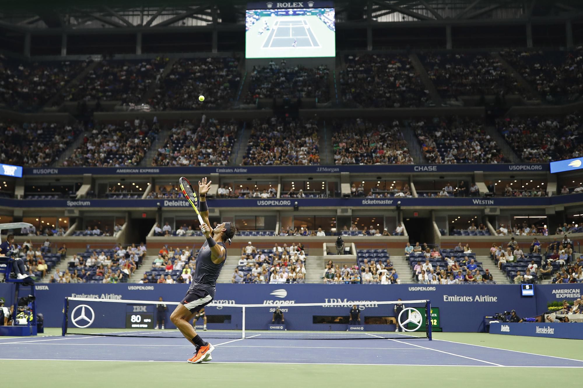 Rafael Nadal na US Open.