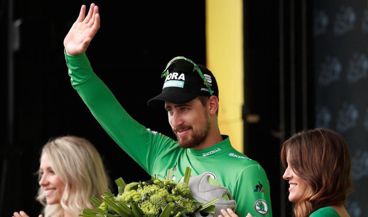 Peter Sagan ostáva aj po ôsmej etape zelený