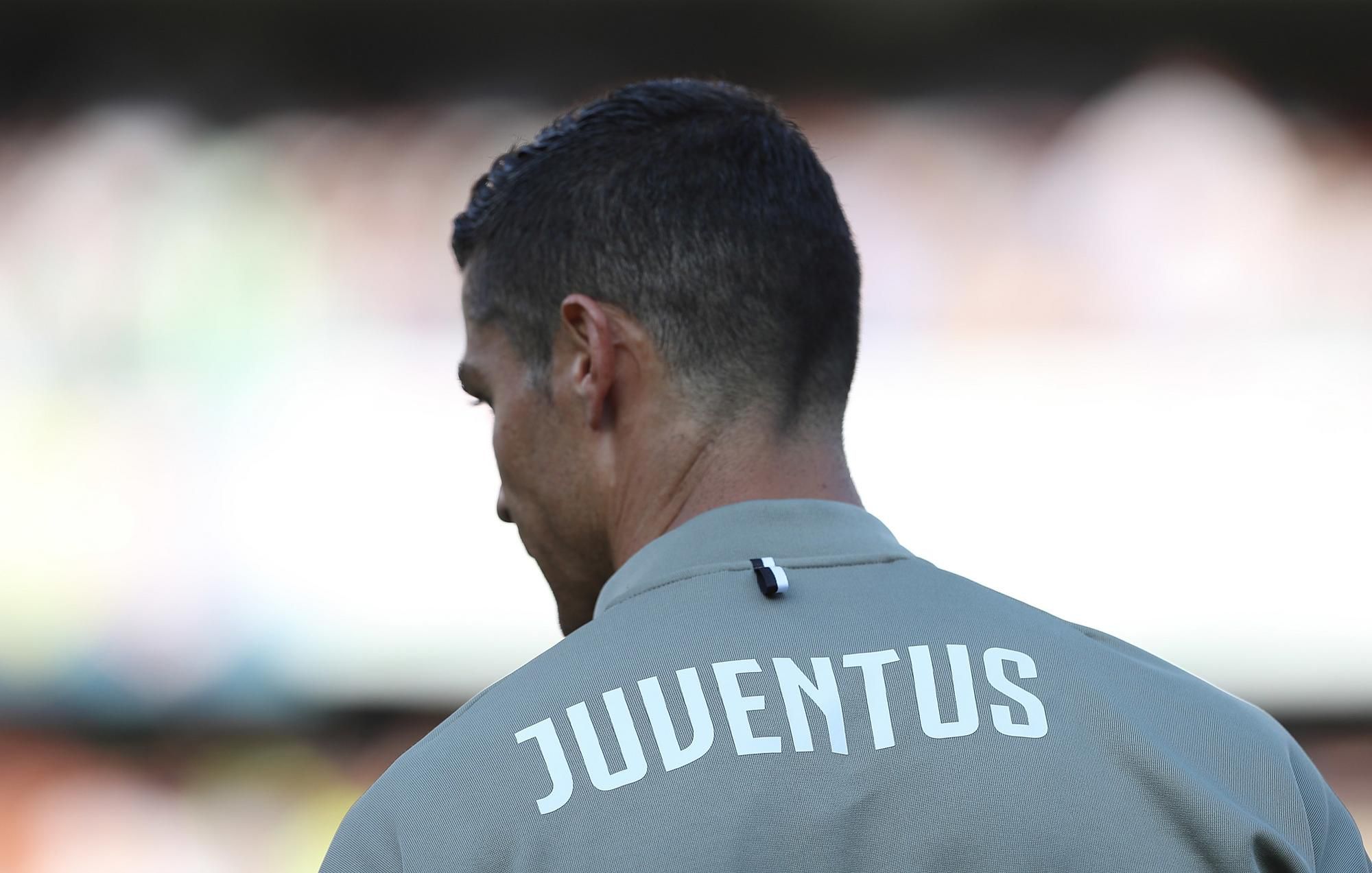 Cristiano Ronaldo v drese Juventusu