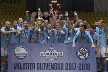 ŠK Slovan Bratislava Futsal získal titul