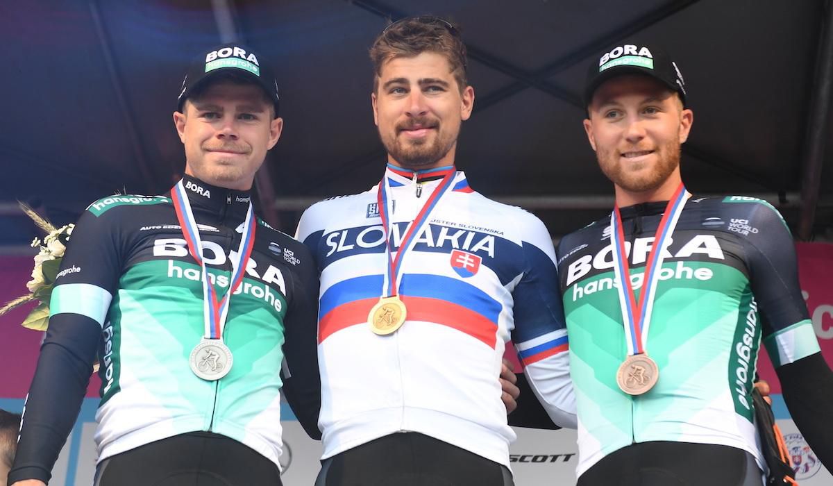 Peter Sagan, Juraj Sagan a Michael Kolář