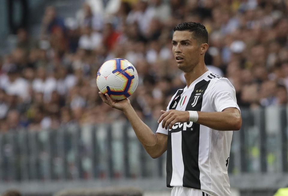 Cristiano Ronaldo v drese Juventusu