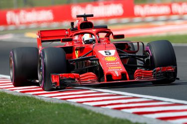 Veľká cena Maďarska: Sebastian Vettel ovládol druhý tréning