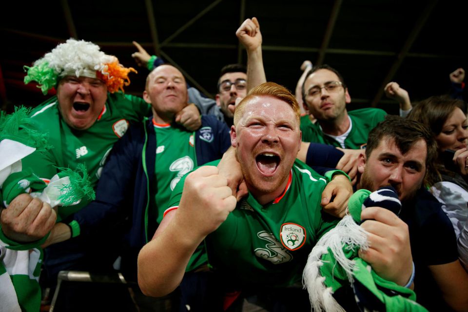 Fanúšikovia Írska