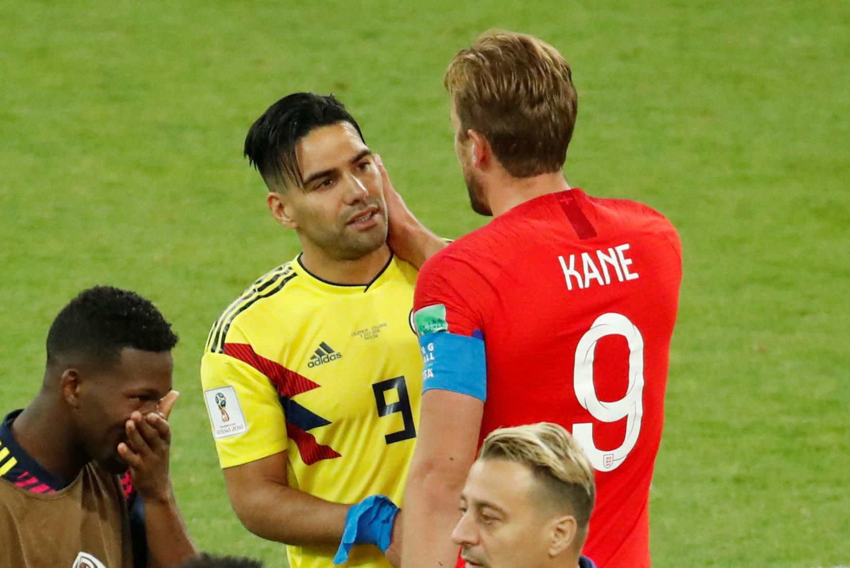 Radamel Falcao a Harry Kane.