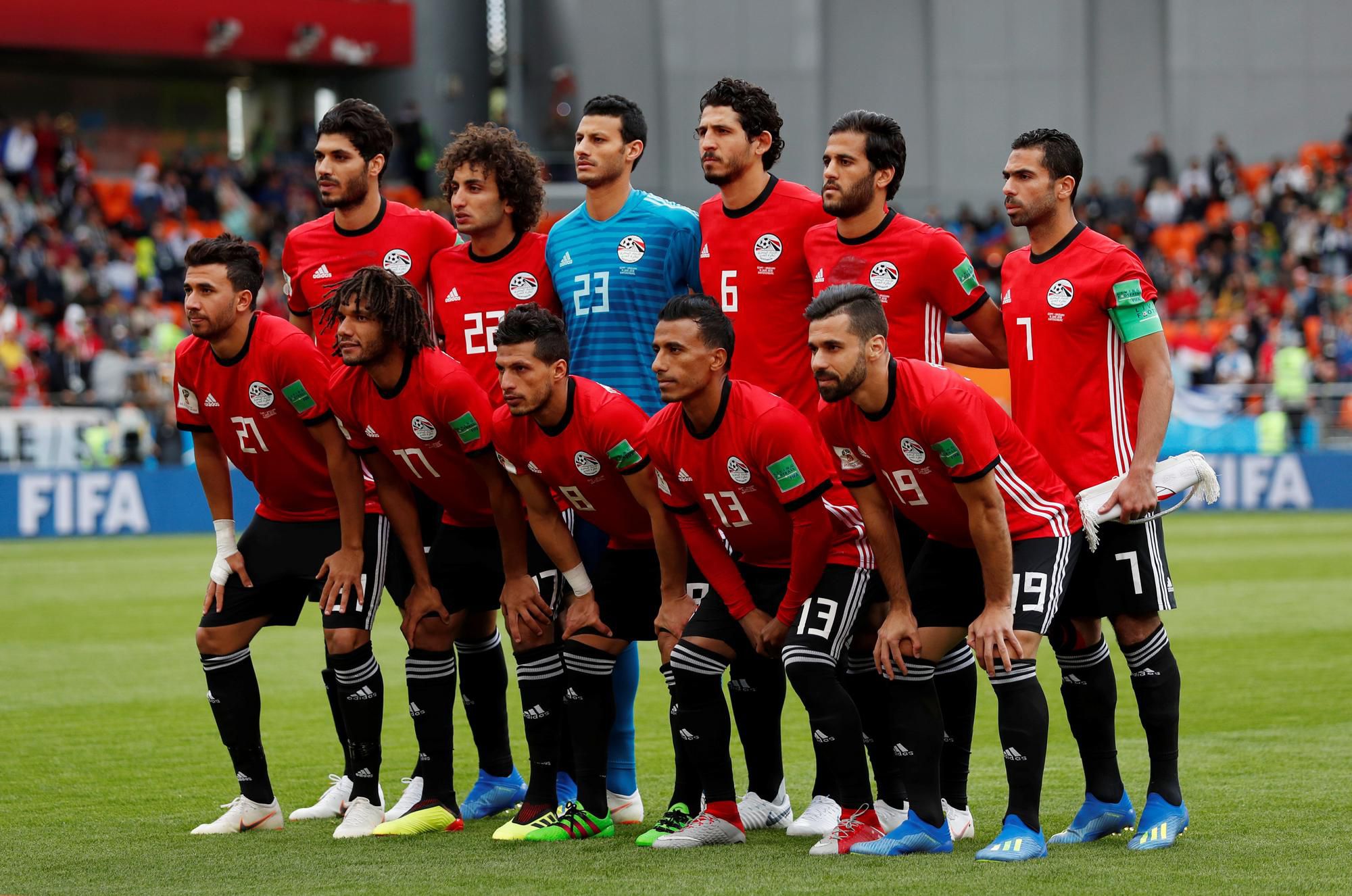 MS vo futbale: Egypt - Uruguaj.
