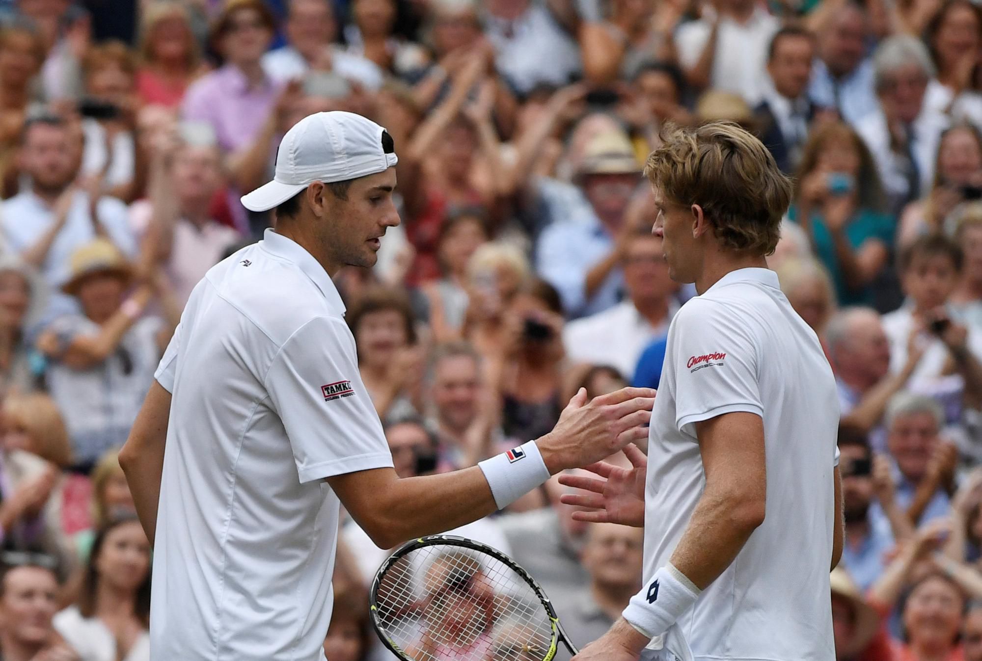 John Isner a Kevin Anderson.