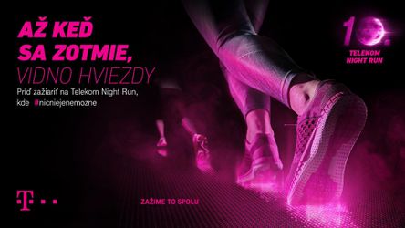 Jubilejný 10. ročník Night run 2018 vyhrali Sahajda a Zrastáková