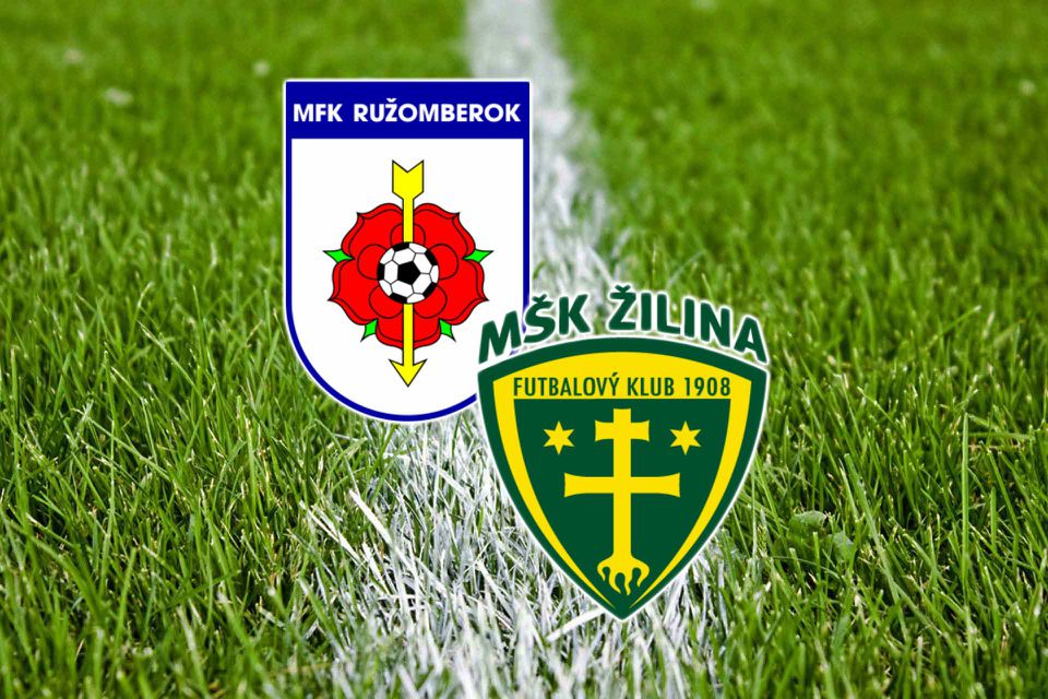 ONLINE: MFK Ružomberok - MŠK Žilina