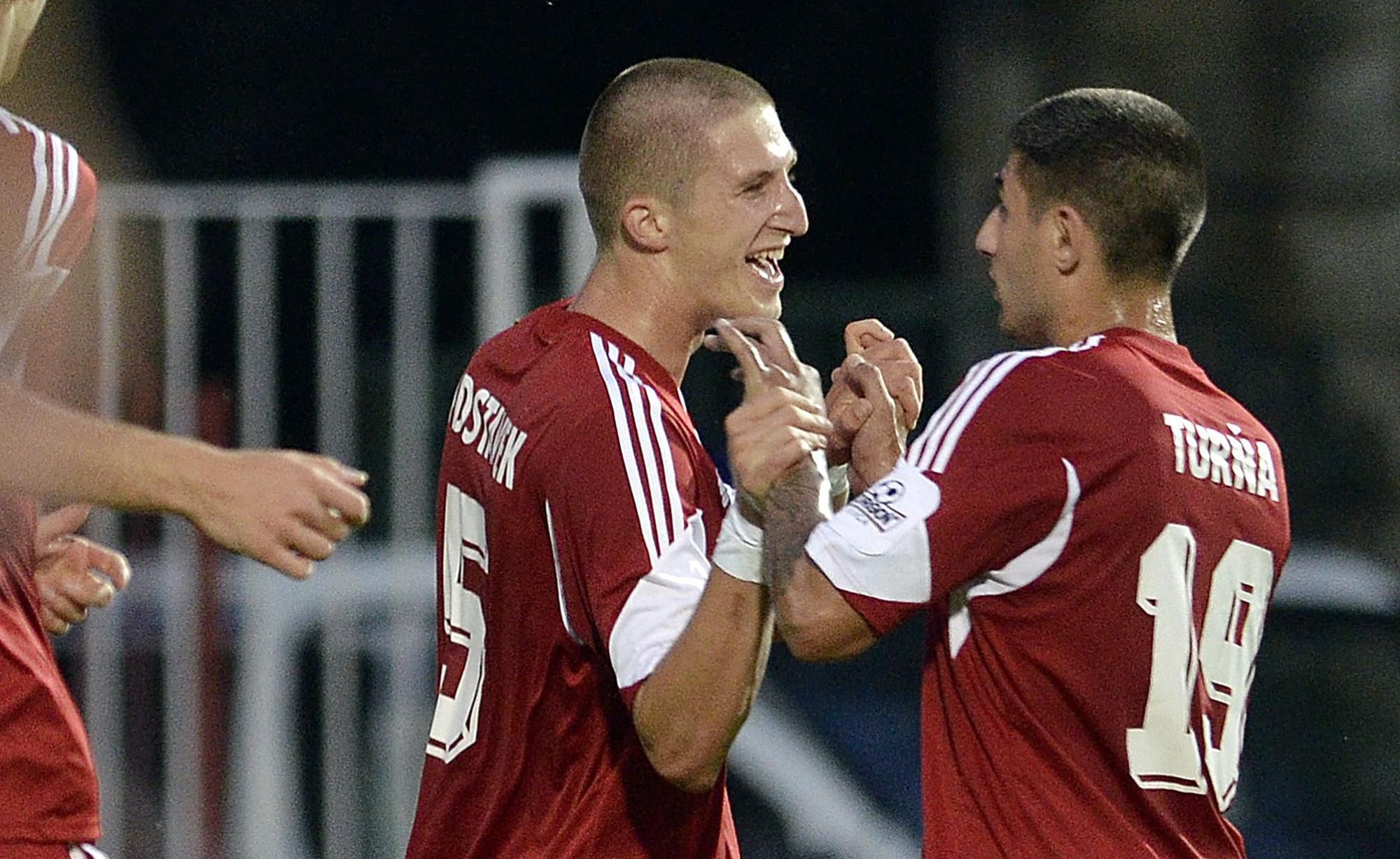 Matej Podstavek ešte v drese FK Dukla Banská Bystrica (2013)