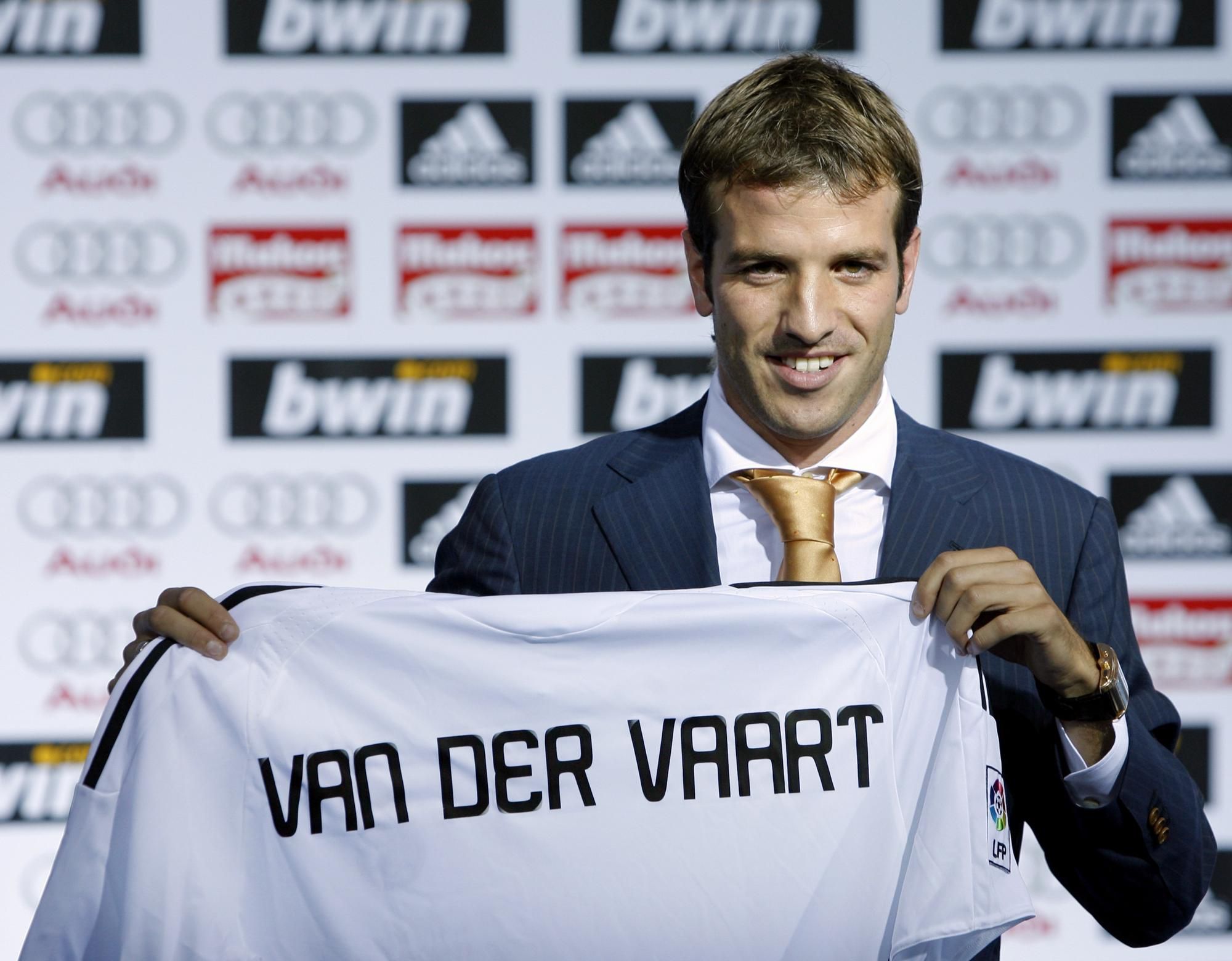 Rafael van der Vaart krátko po prestupe do Realu Madrid
