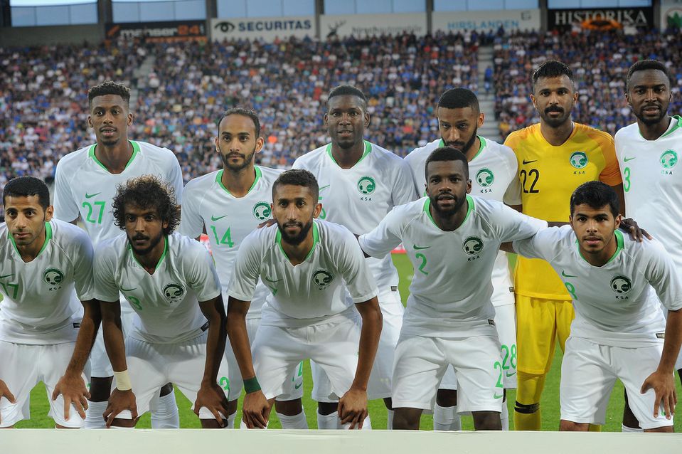Futbalová reprezentácia Saudskej Arábie.