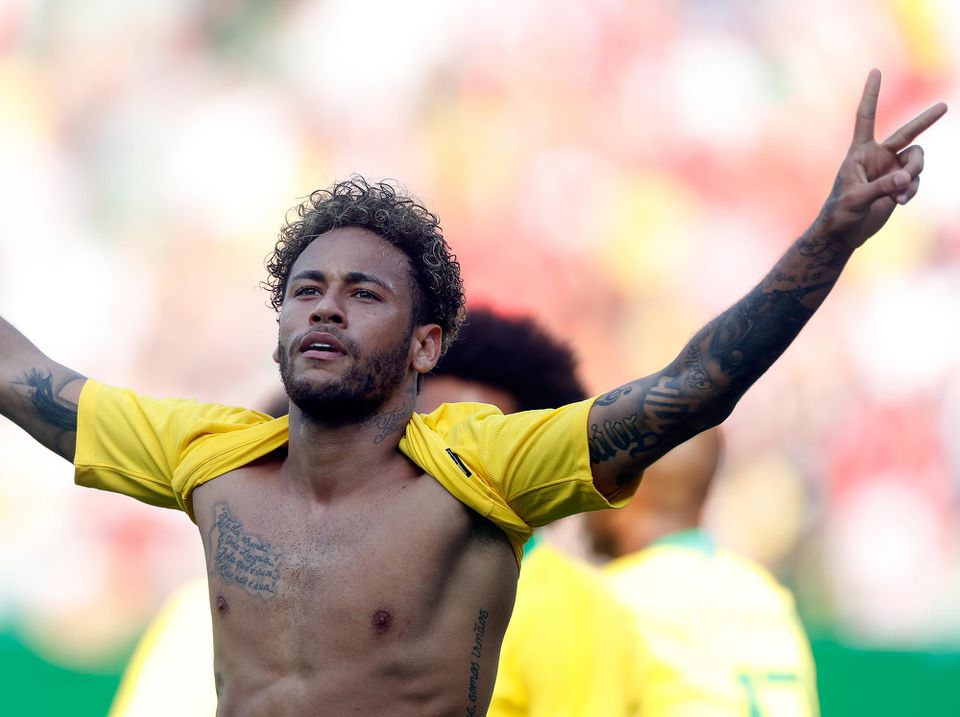 Neymar v brazílskom drese