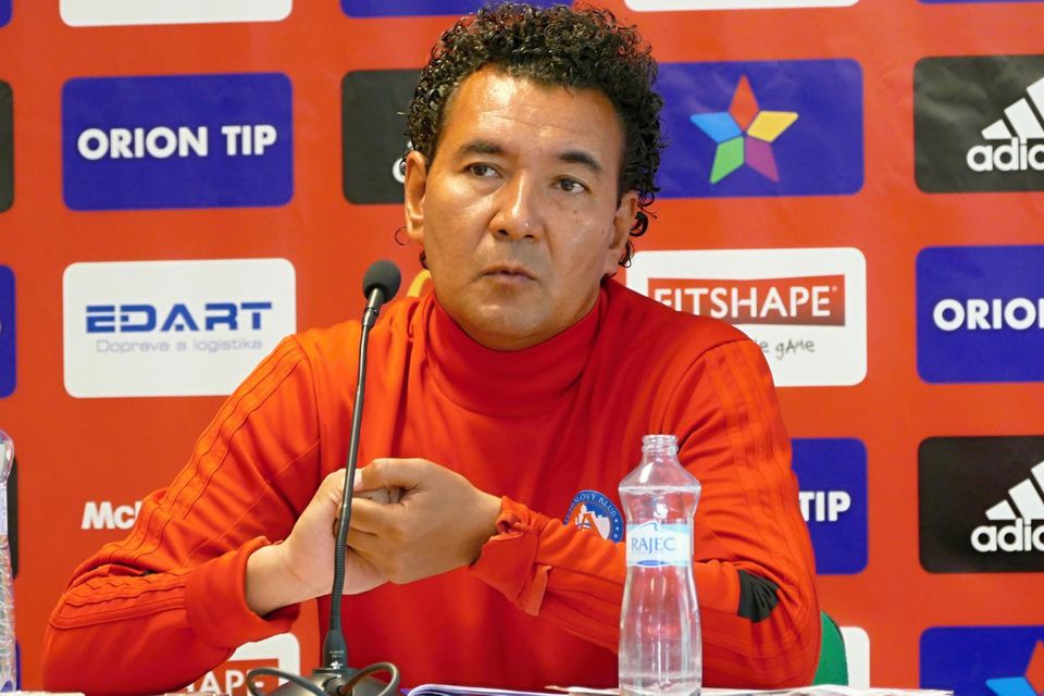 Tréner AS Trenčín Ricardo Moniz.