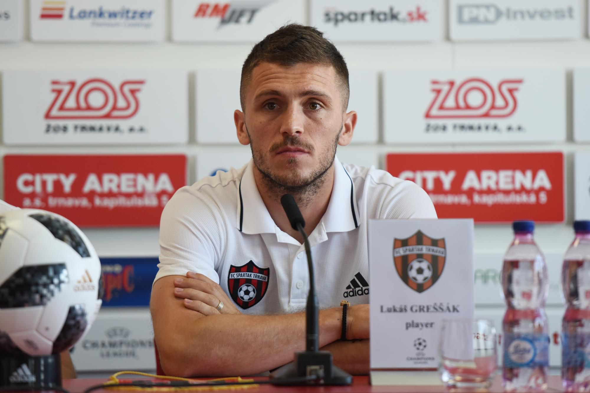 Lukáš Greššák, stredopoliar Spartaka Trnava