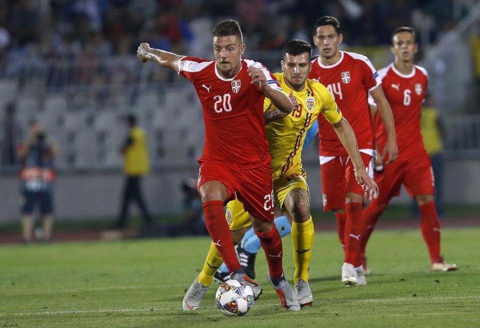 Srbsko proti Rumunsku v Lige národov