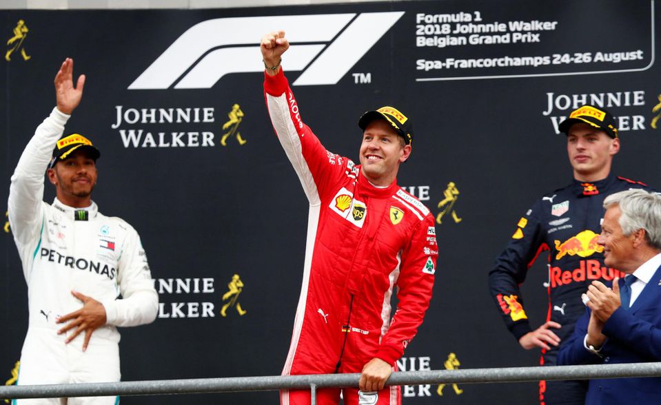 Sebastian Vettel víťazom VC Belgicka