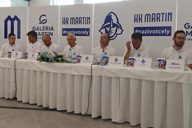 HK Martin predstavil mužstvo aj vízie, tím povedie tréner Spišák