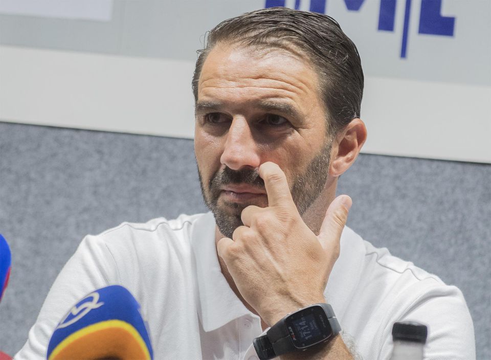 tréner ŠK Slovan Bratislava Martin Ševela