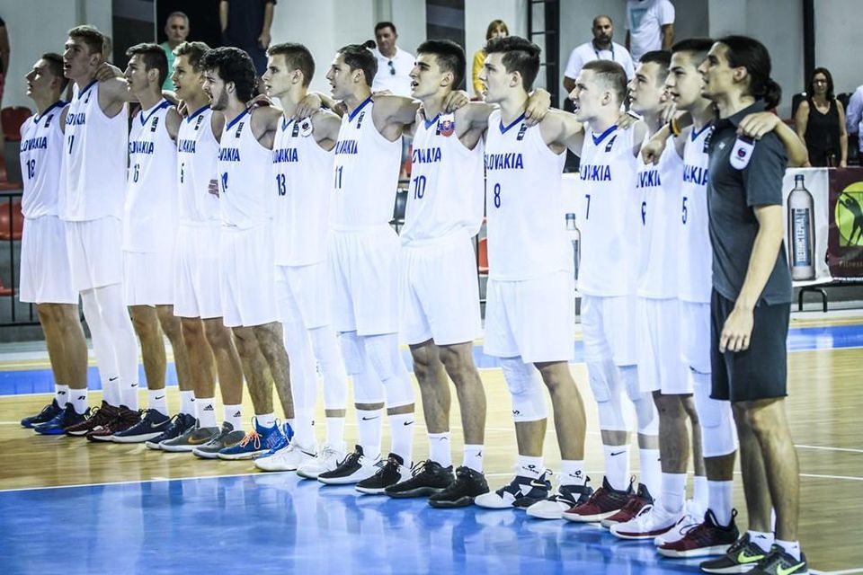 Slovenskí basketbalisti do 18 rokov
