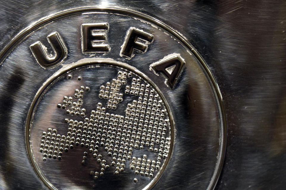 UEFA logo.
