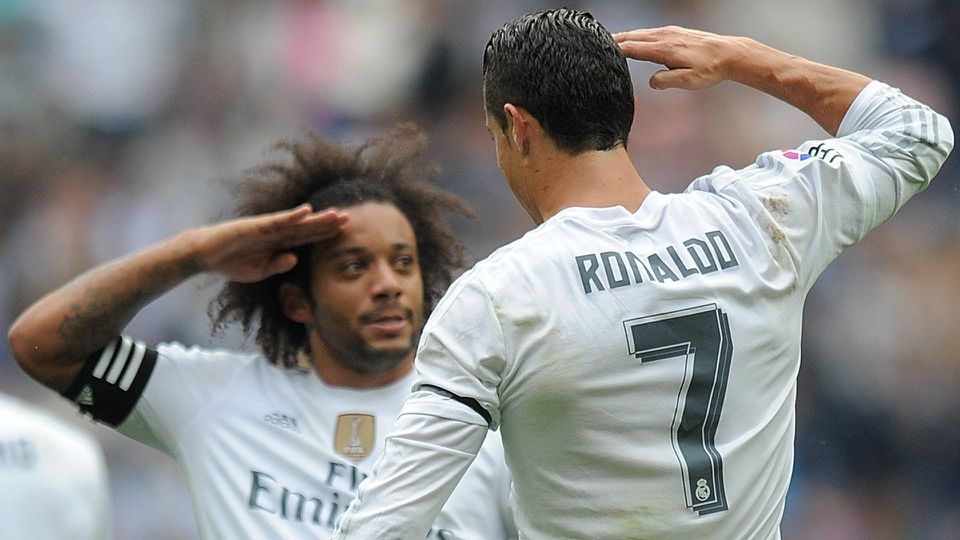 Marcelo a Cristiano Ronaldo