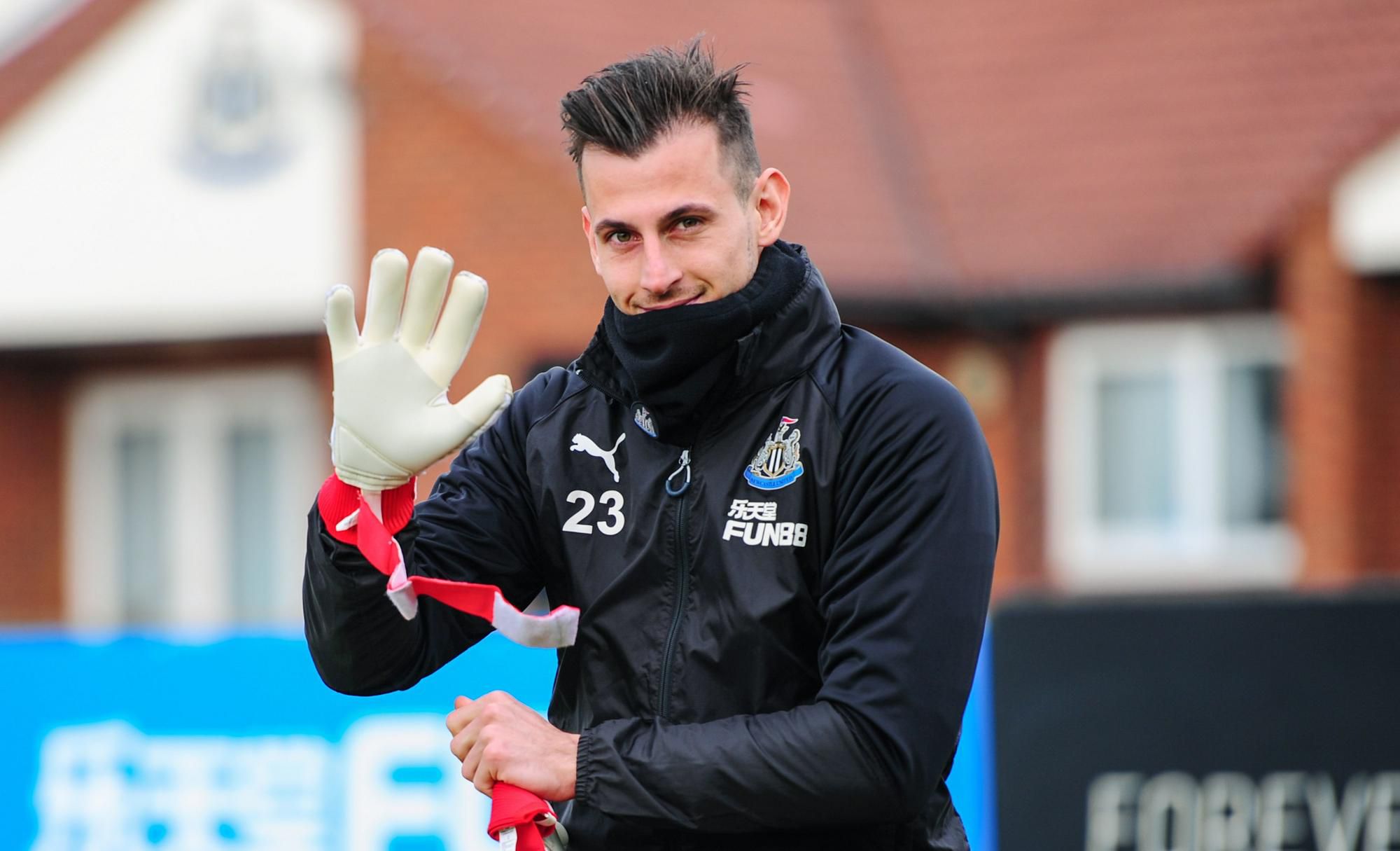 Martin Dúbravka, brankár Newcastle United