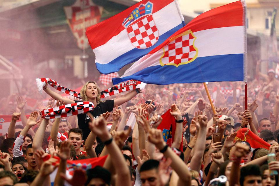 Štvrťfinále Rusko - Chorvátsko