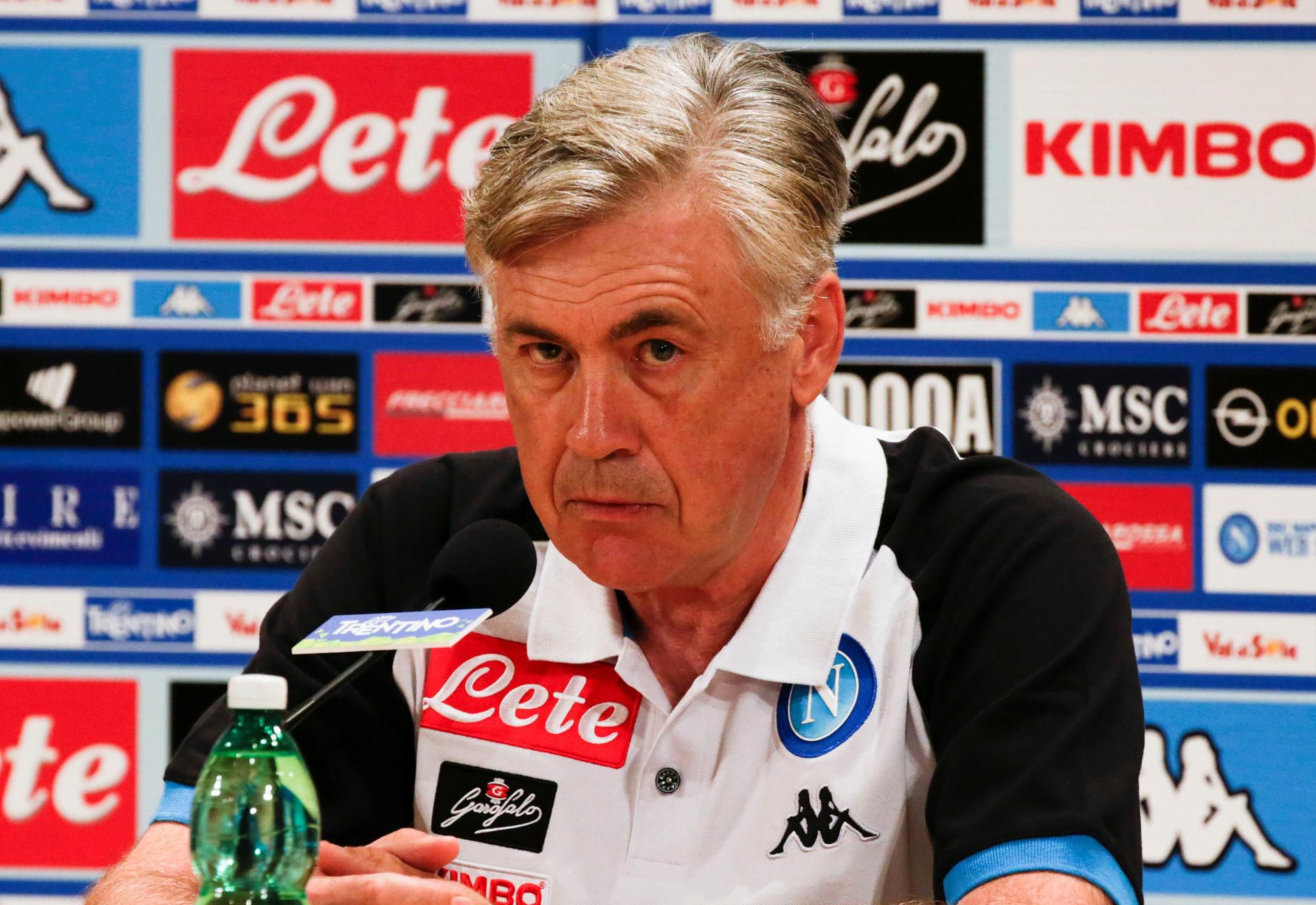 nový tríner SSC Neapol Carlo Ancelotti