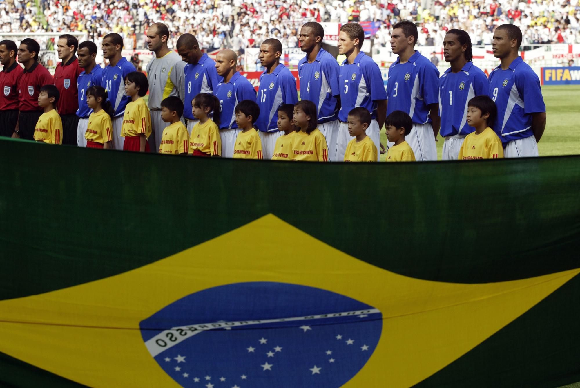 Výber Brazílie na MS 2002.