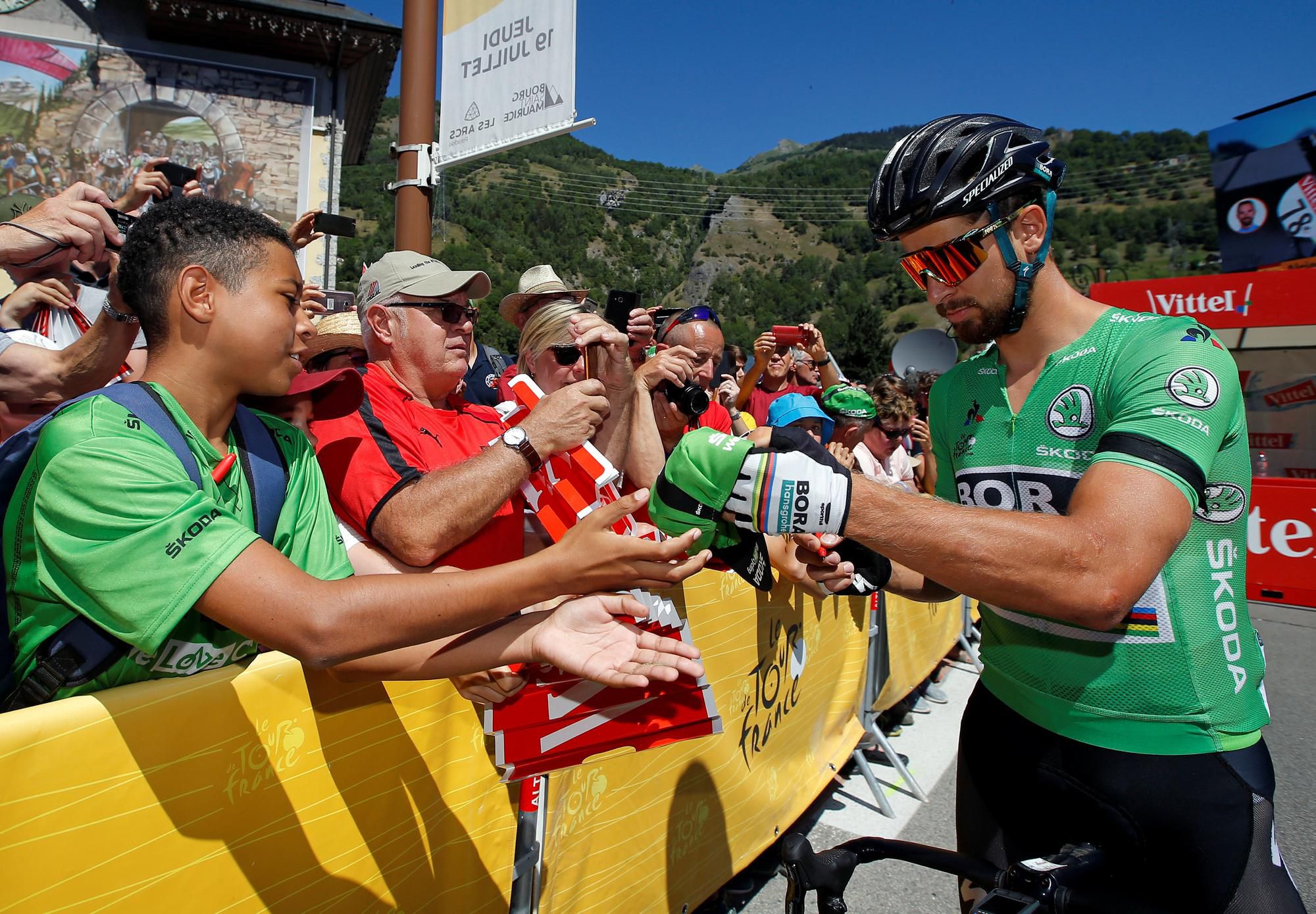 Peter Sagan pred 12. etapou