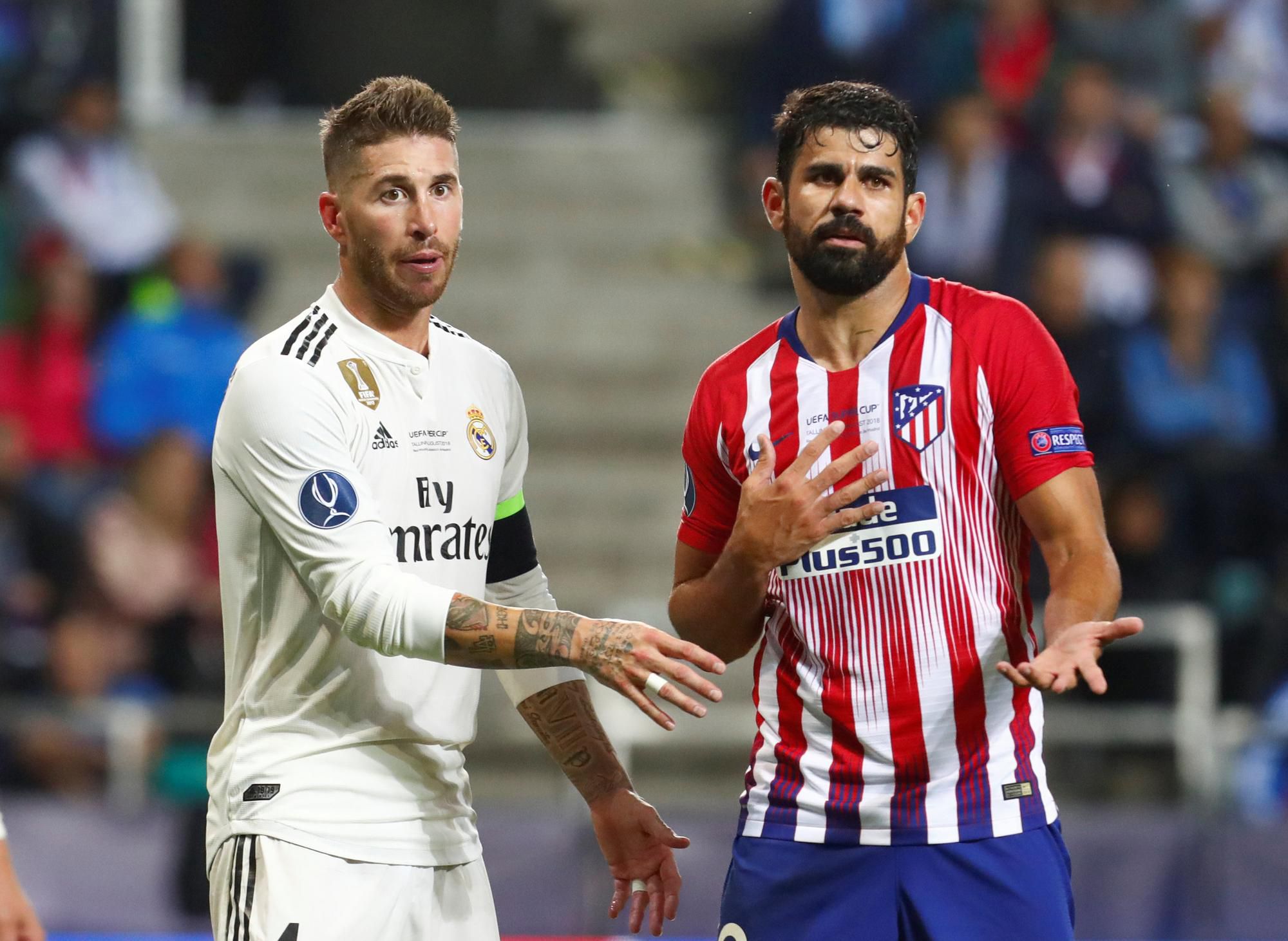 Sergio Ramos a Diego Costa.