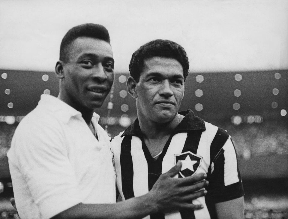 Garrincha a Pelé