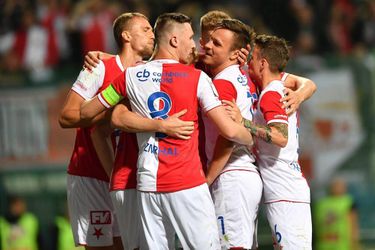 Slavia si doma poradila s nováčikom z Opavy, Stoch odohral celý zápas