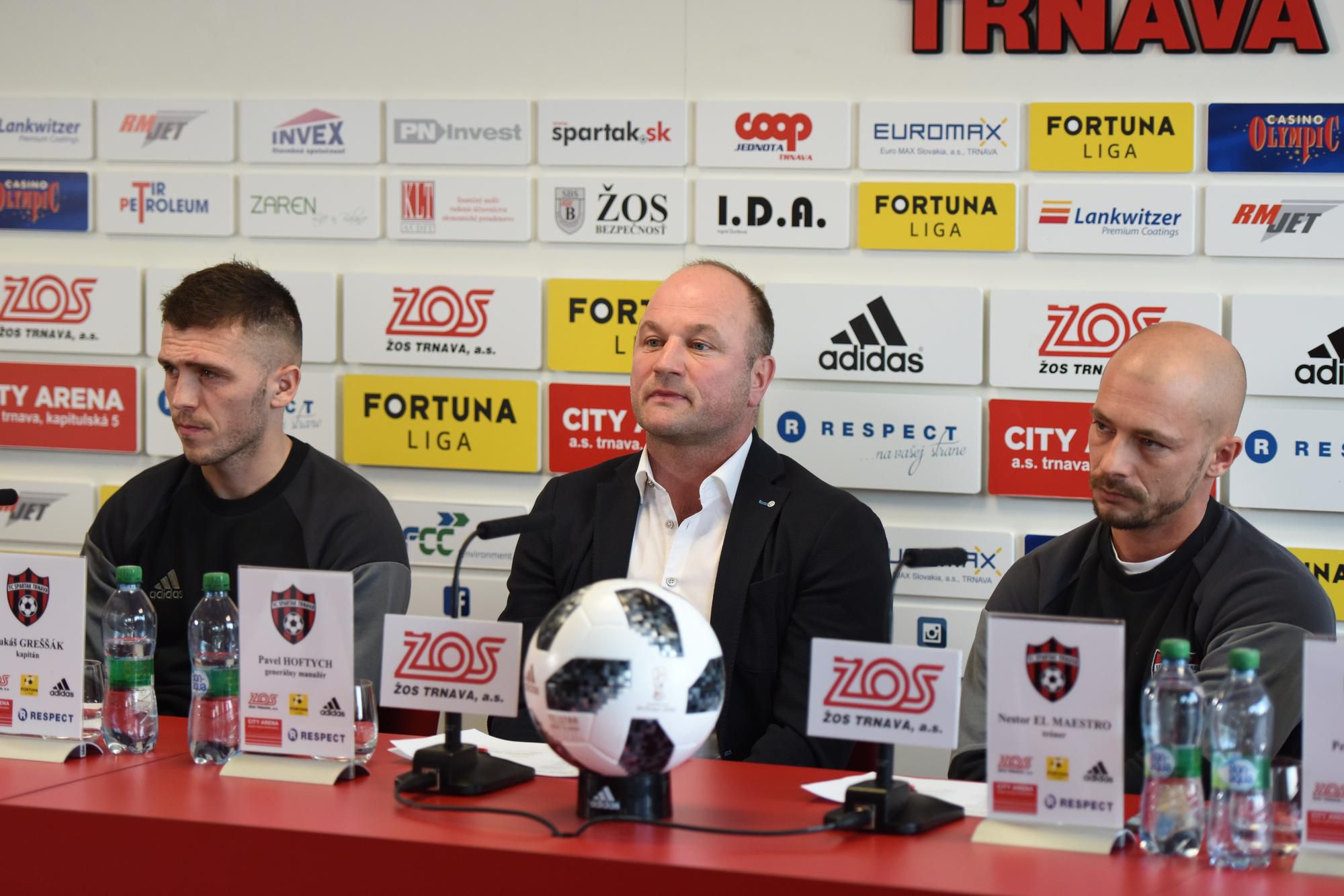 Tlačová konferencia FC Spartak Trnava